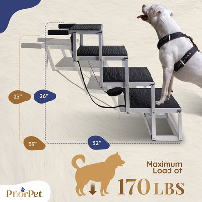 4 Steps Outdoor Dog Stairs - Used Like New