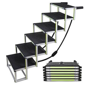 Auto Hundetreppe 6-Stufen